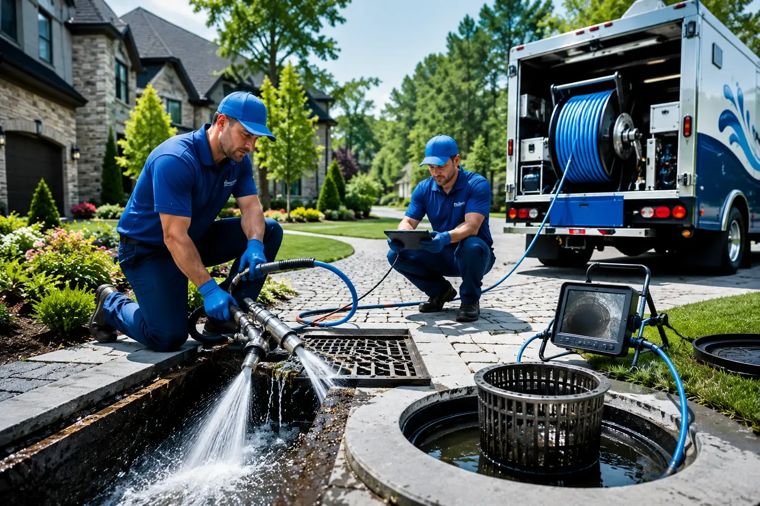 Local outdoor drain cleaning professionals in Talcott, WV