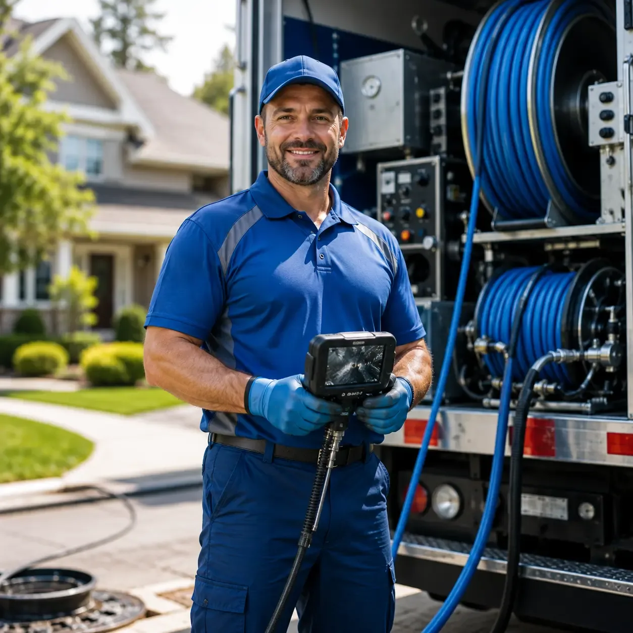 Local outdoor drain cleaning specialists in Talcott, WV